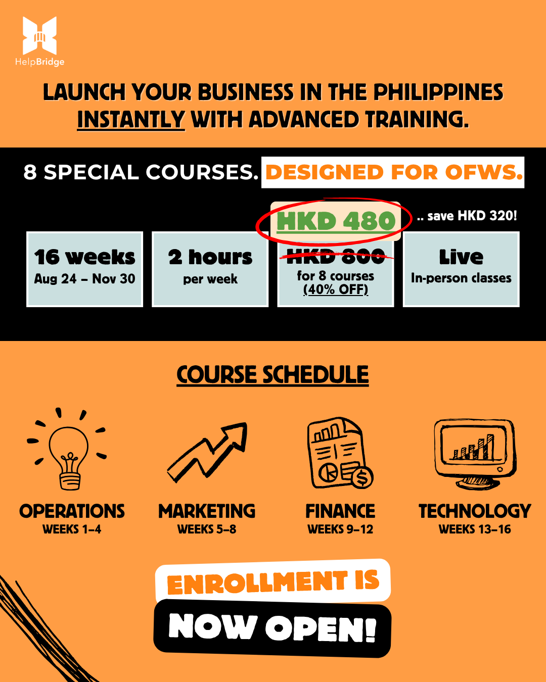 Enrollment Form – HOPE Bootcamp by HelpBridge (August 2025 batch)